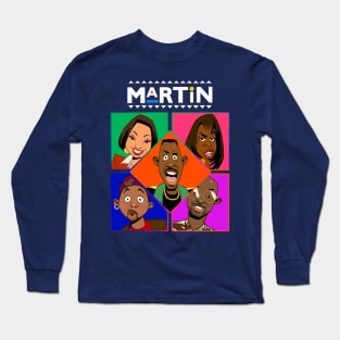 black tv show funny martin Long Sleeve T-Shirt